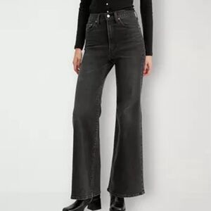 Levi’s rib cage bell jeans